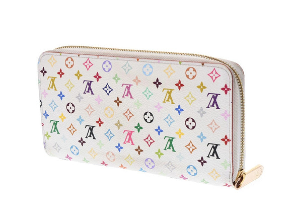 Louis Vuitton Handbags - Louis Vuitton Pink Long Zippy White Wallet Leather Multicolor